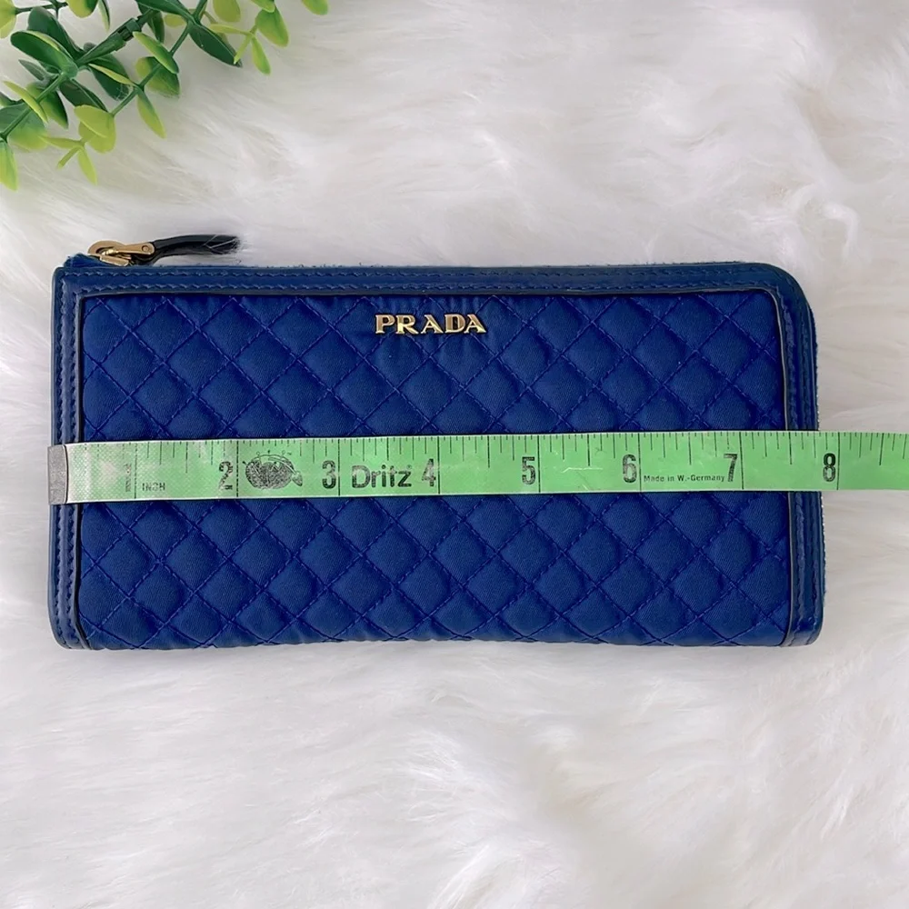 Prada Tessuto Quilted Zippy Wallet - Picture 15 of 16